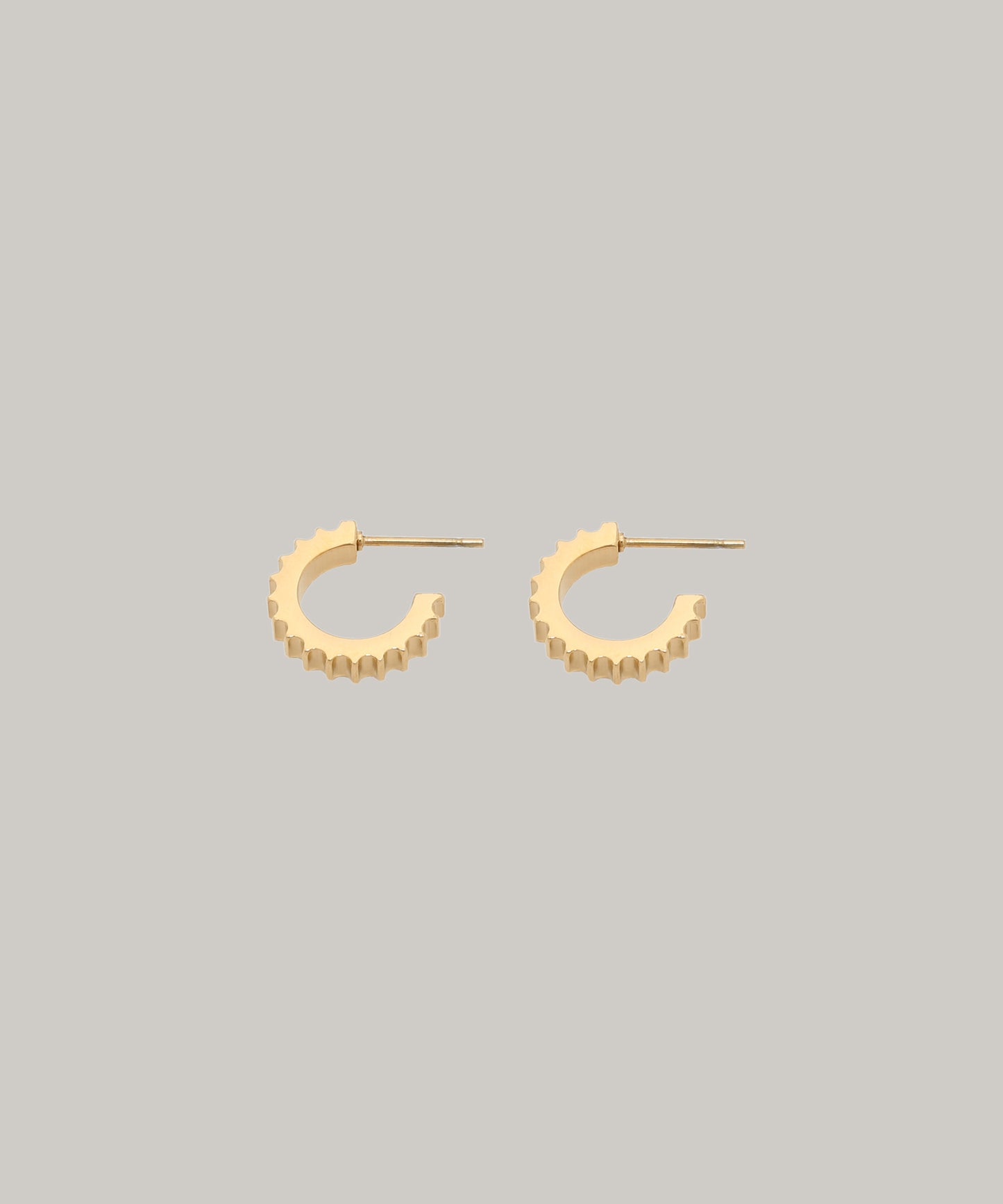 ［316L］Pleats Pierce (Gold)