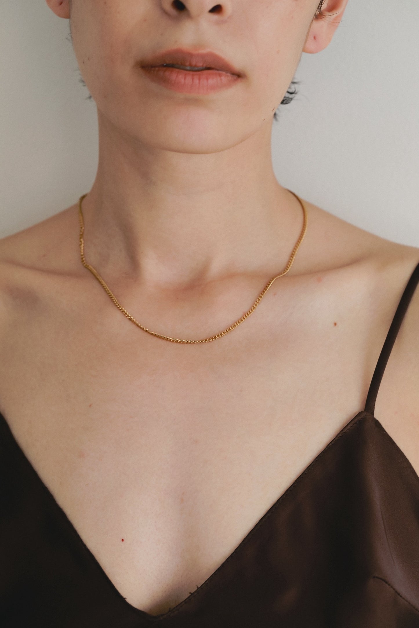 ［316L］Chain Necklace (Gold)
