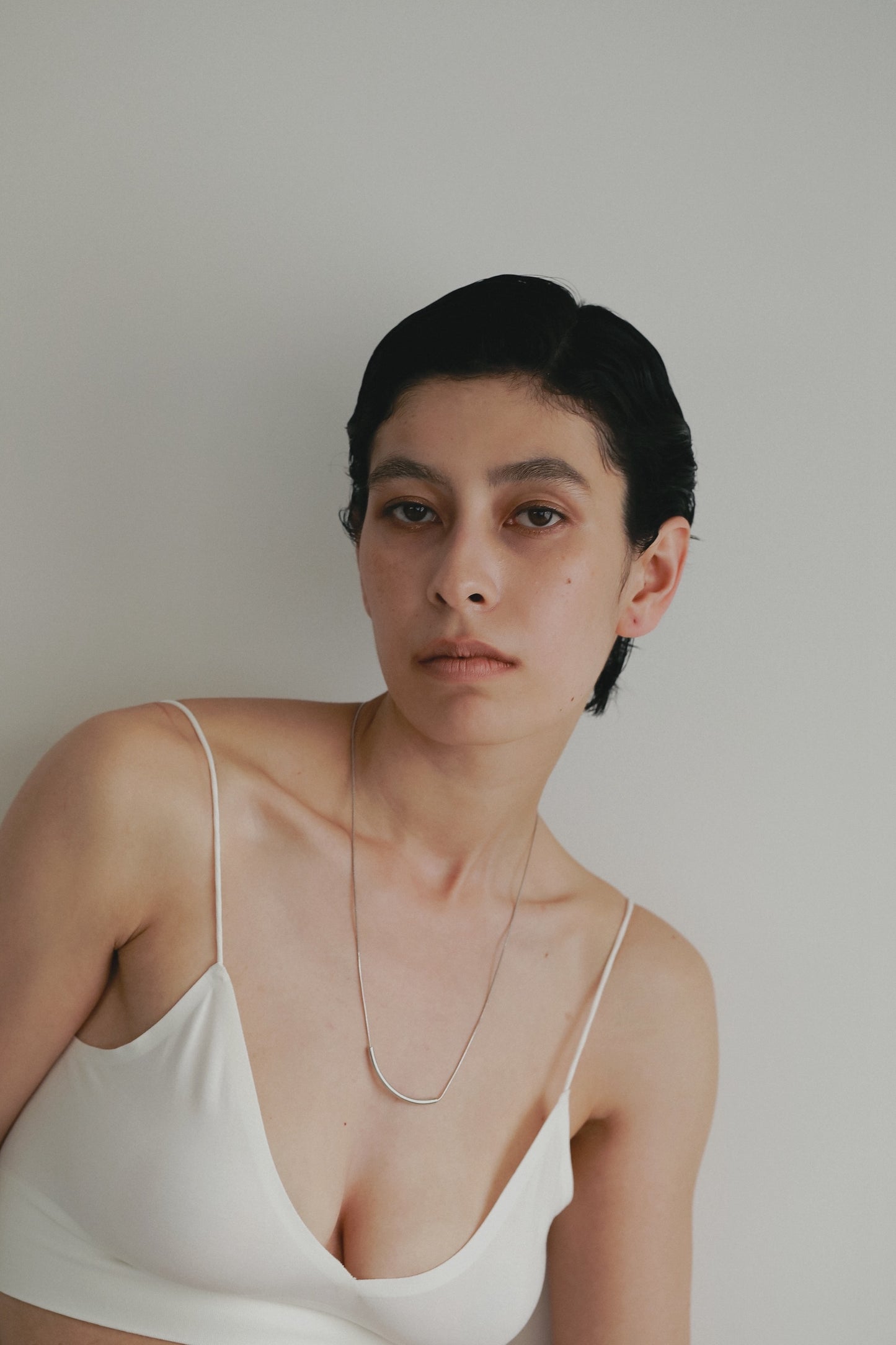 Plate Necklace (Silver)