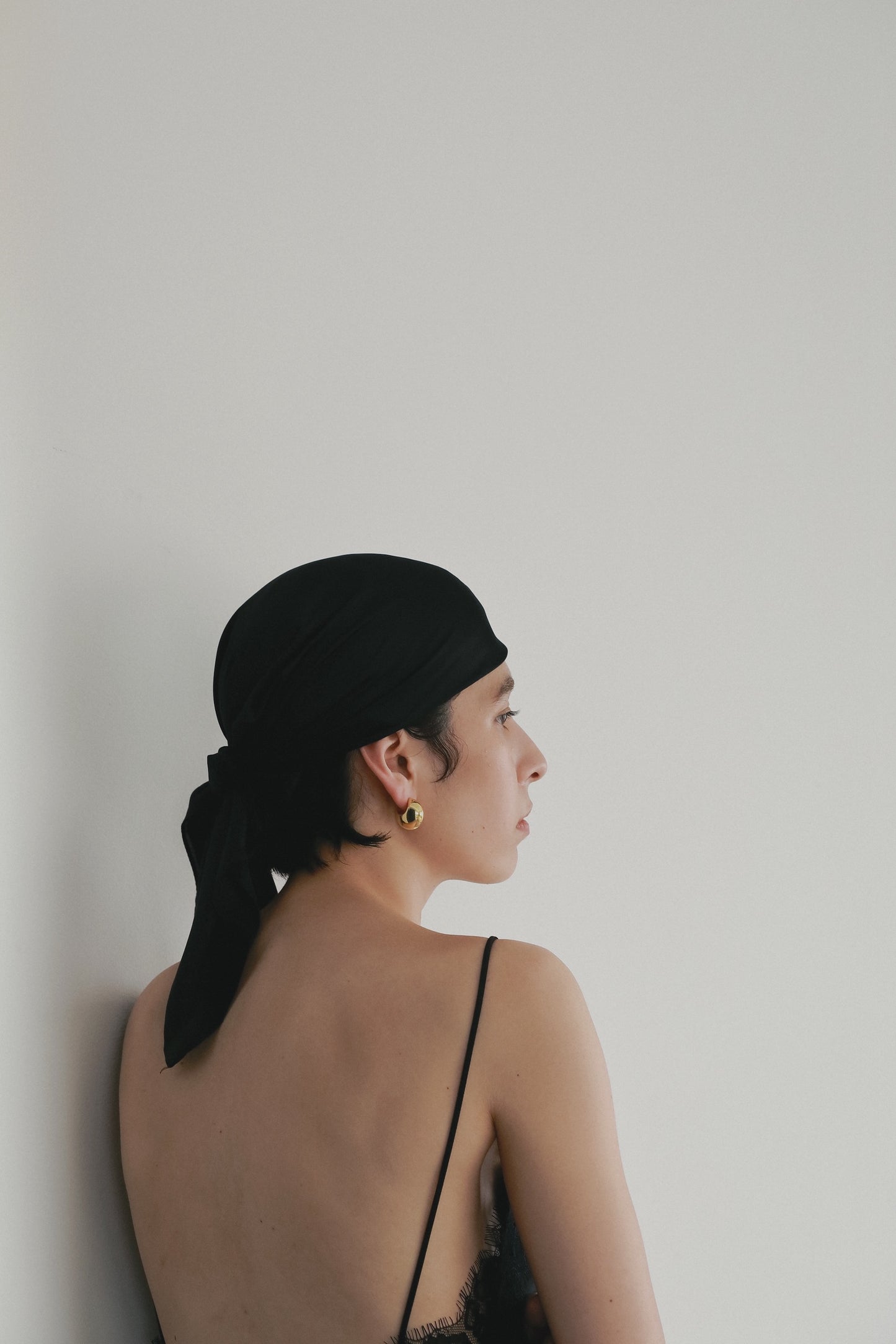 ［silver925］Half moon Pierce (Gold)