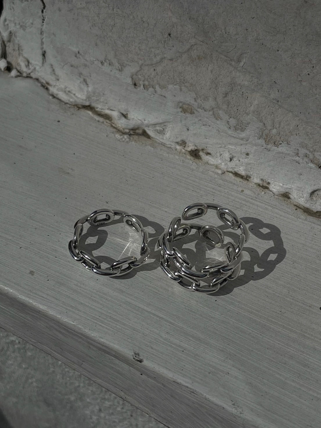 tres ［Silver925］Chain Ring (Silver) 3